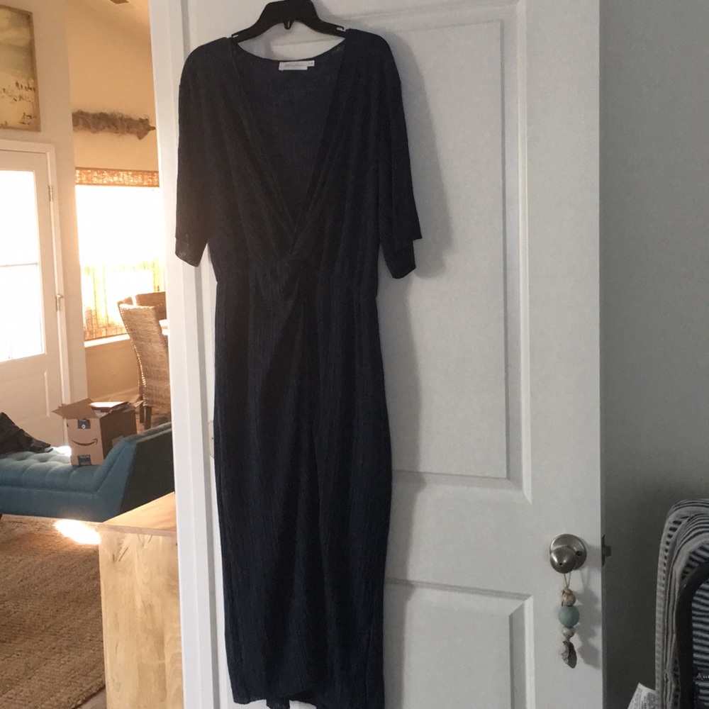 Ankle length casual evening dress